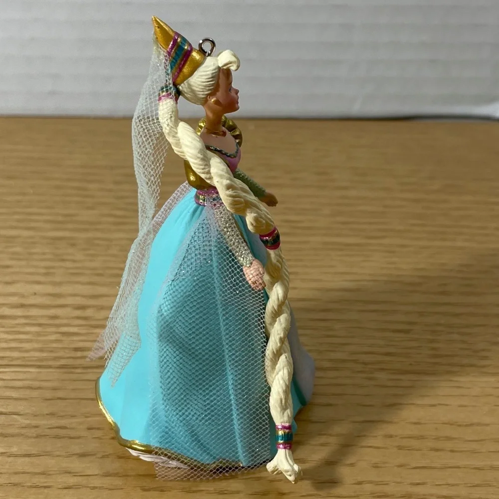 Vtg Barbie as Rapunzel Hallmark Keepsake Ornament 1997 Children Collector Series